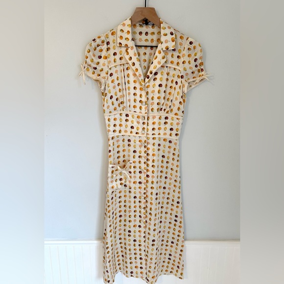 Betsey Johnson Dresses Rare Vintage Silk Betsey Johnson Fruit Dress